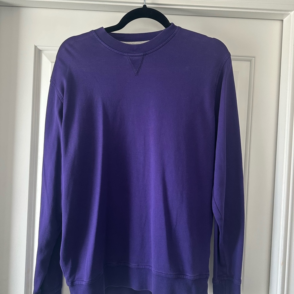 Purple Crewneck Sweater